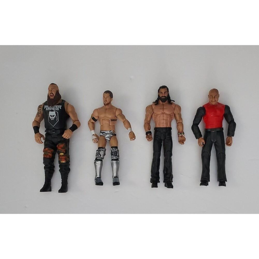WWE Action Figures Kyle O'Reilly, Elias, Braun Strowman, Jakks Pacific